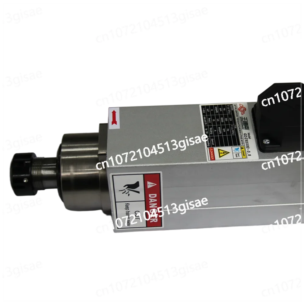 Er25 High Rpm Air Cooled for Cnc Engraving Machine Hot Sell Square Spindle Motor 3.5kw