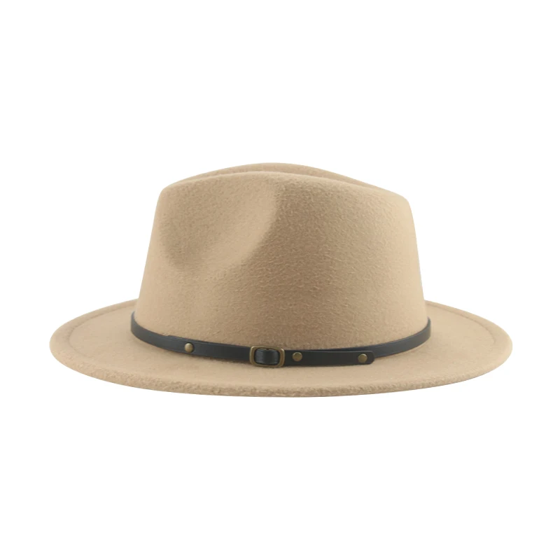 Hats for Women Kids Child Small 52cm Solid Belt Kids Fedora Formal Dress Wedding Camel Black Child Fedora Hat Sombreros De Mujer