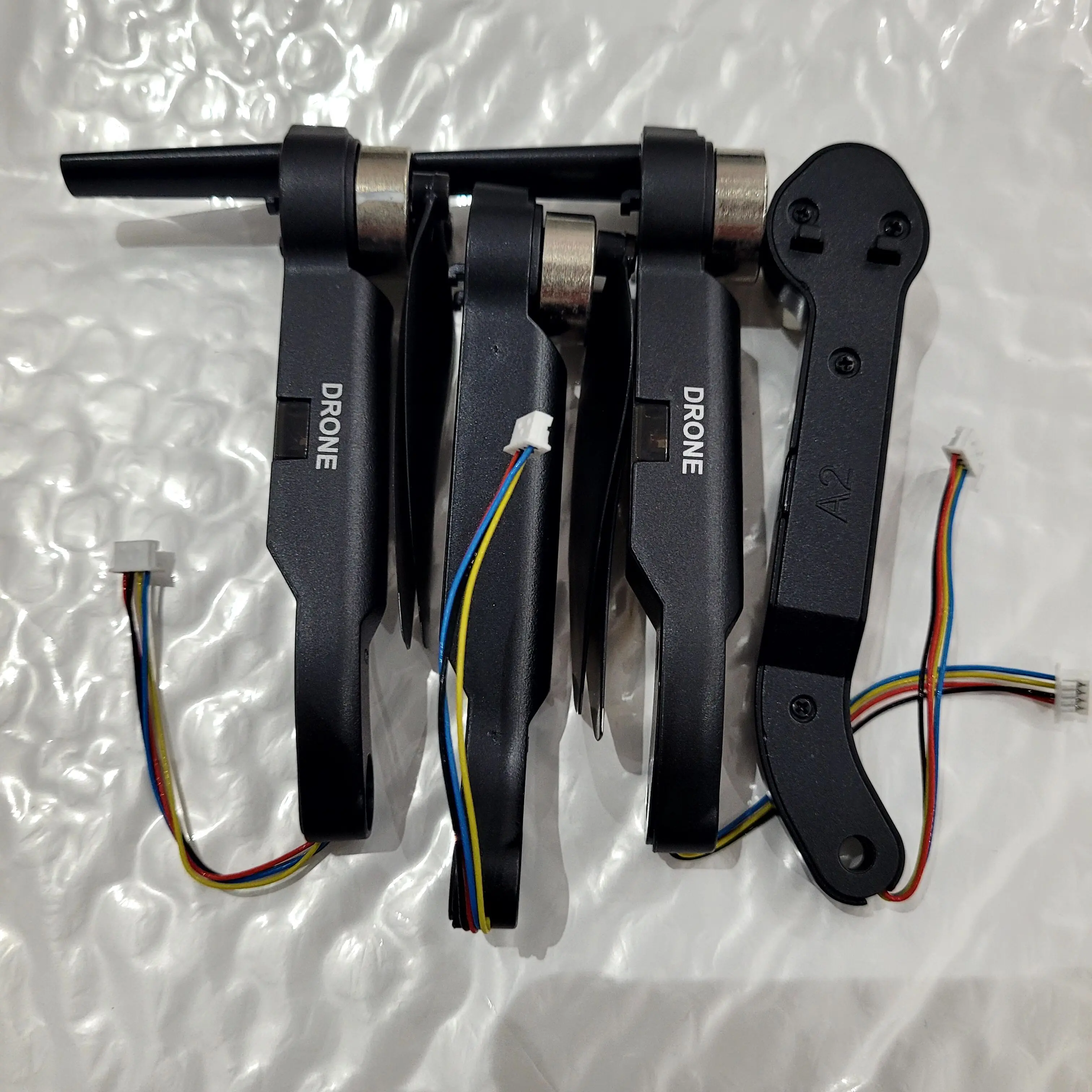 KF613 Brushless Drone Original Motor Arm Spare Part Front / Rear Motor Arm with 2PCS Propeller Blade DIY Accessory