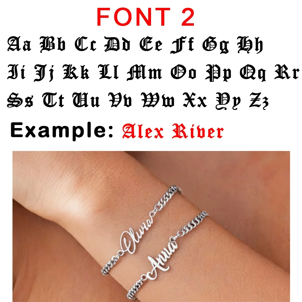 Women's Custom Nameplate Bangle Bracelet, Stainless Steel