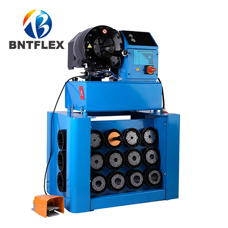 

BNTP32 Quick change tool 64mm hydraulic hose crimping pressing machine for 4Sh with 13 sets of dies