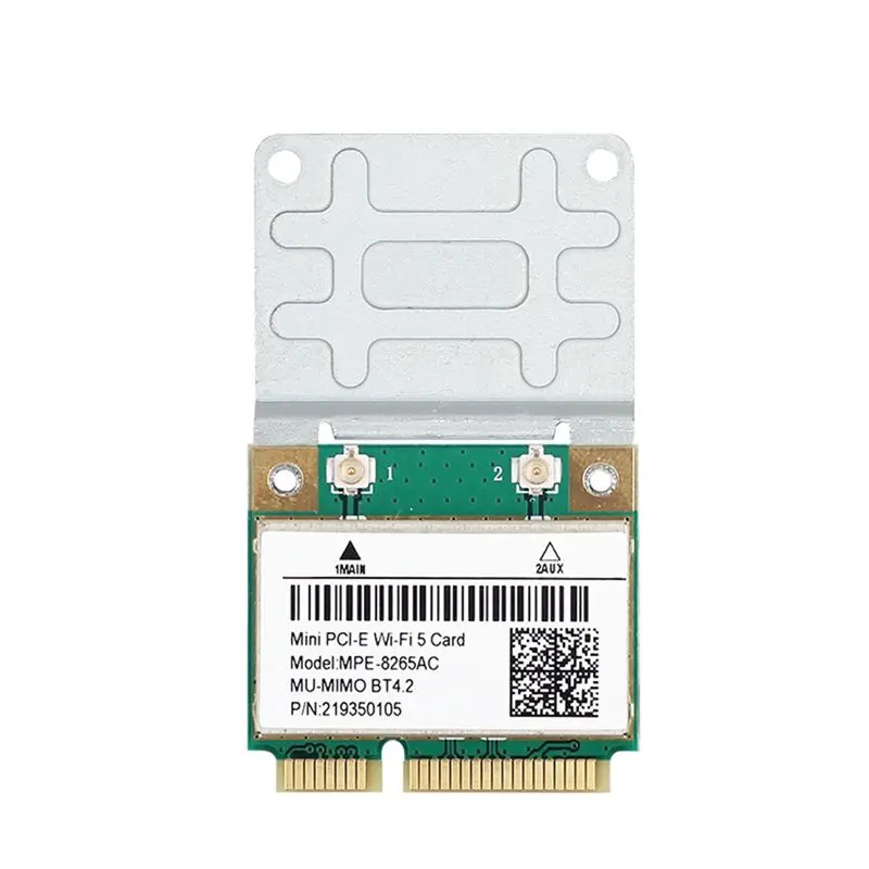 -8265AC Wireless Half Mini PCI-E Wifi Card Wifi 5 Dual Band 802.11AC 2.4Ghz 5Ghz 1200Mbps Wlan Network Card-A68X view 3
