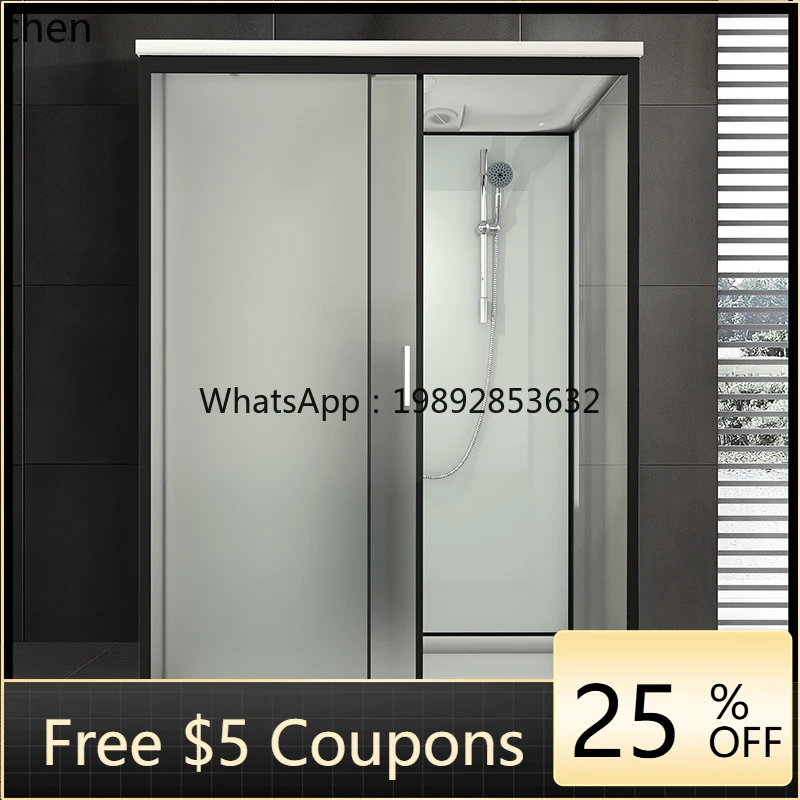 

integral shower room integrated bathroom square bath room partition wet and dry separation bath room