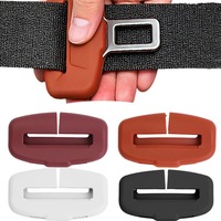 Universal Car Seat Anti Scratch Silicone Buckle Protector Clip Protective Cover Sleeve for SUV Sedan Seat Belt Buckle Parts