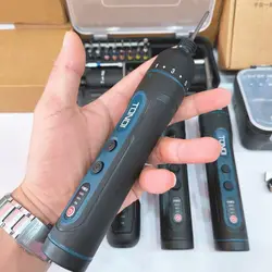 TONDI Mini Electrical Screwdriver Mechanical Torque Smart Cordless Electric Screw Driver Type-c Charging 30 Bit Set Drill Tool