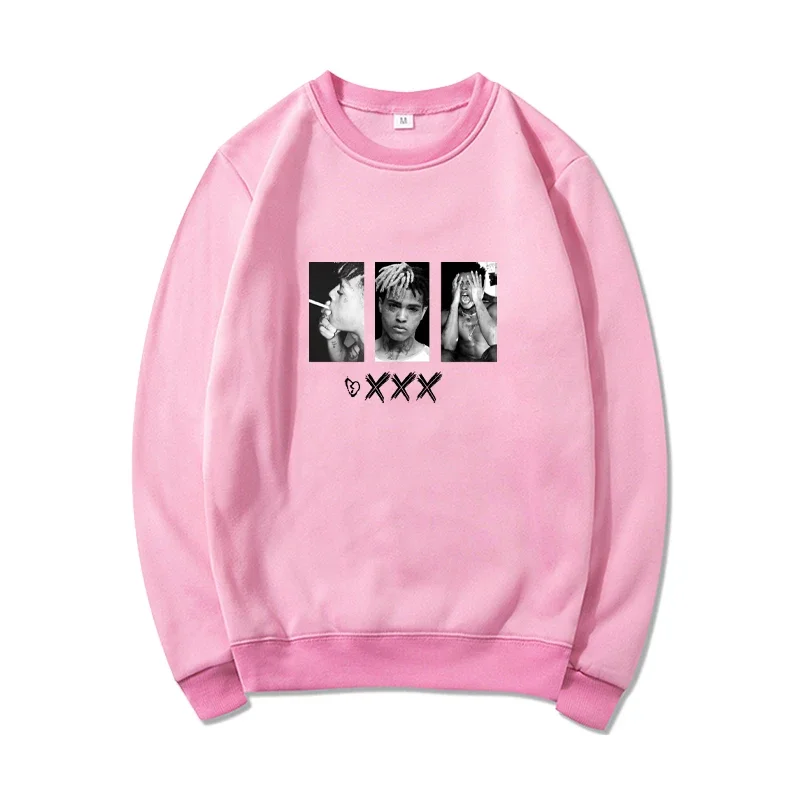 Fall and Winter XXX TENTACTION Printed Crew Neck Sweatshirt Trendy Fashion Streetwear Unisex Clothing Fleece Warm Top