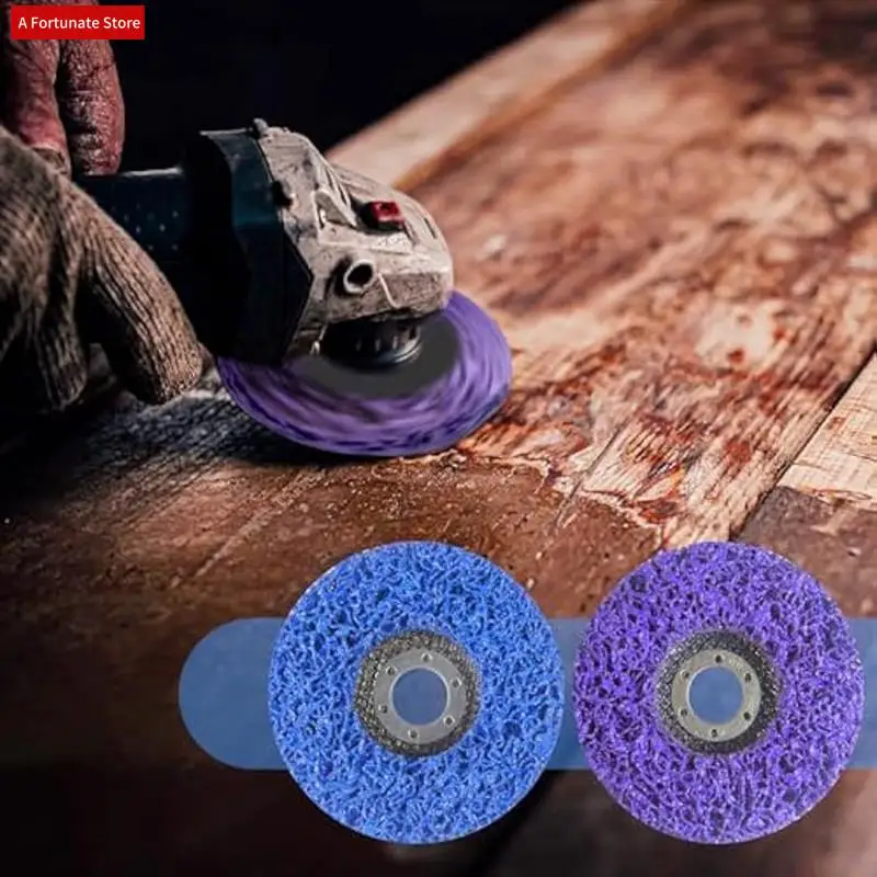 

12PC Strip Discs 4-1/2X 7/8Inch Stripping Wheel For Cleaning Angle Grinder To Remove Paint,Rust And Weld Oxidation Durable