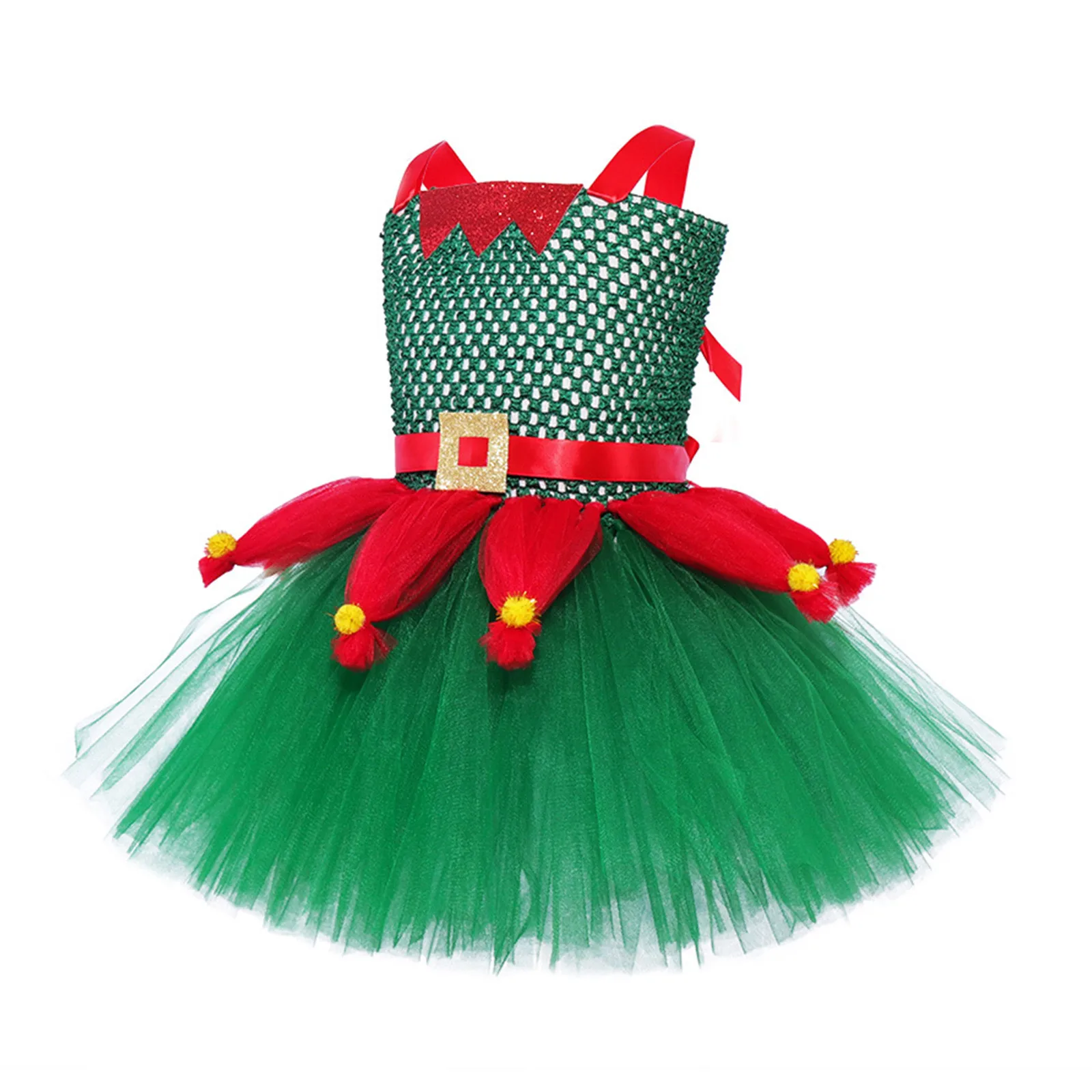 Mädchen Weihnachten Elf Cosplay Kostüm Karneval Party Kinder Santa Claus Prinzessin Tutu Kleid Kinder Weihnachten Rollenspiel Fancy Dress-up