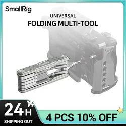 SMALLRIG Universal Folding Tool Multi-Tool for Videographers, Tool Set with Nine Functional Tools Included Multi-Tool for Camera