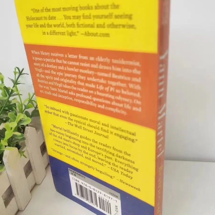 Yann Martel-lomo e Virgil, um romance