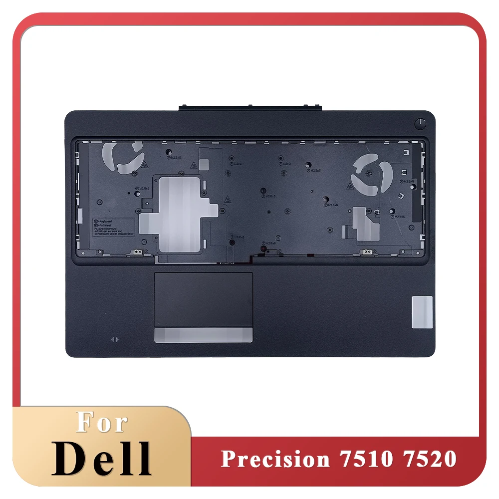 

Original New For Dell Precision 7510 M7510 7520 M7520 Laptop Palmrest Upper Cover Case A166PT