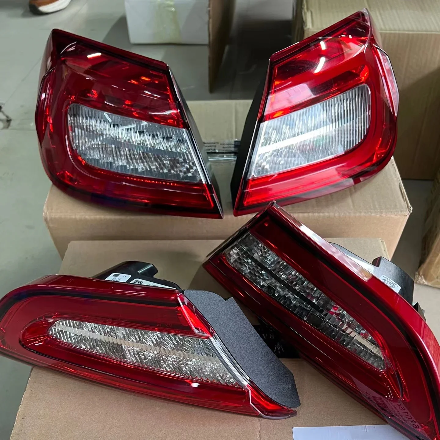 For Maserati led rear tail light brake reversing lamp 4pcs Car accessories accesorios para auto