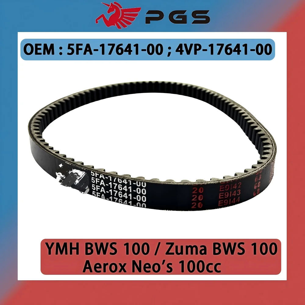 

5FA-17641-00 GENUINE Scooter V-Belt 780* 17.5 For Y/amaha Zuma BWS 100 Aerox Neo's 100cc 4VP-17641-00 bws 100