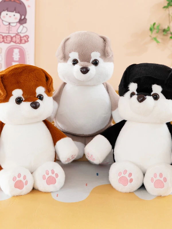 

Alaska Puppy Plu Toy Doll Pet Doll Children's Birthday Gift Girl Friend Soft Stuffed Animal Dolls for Kids under 3 Years Old