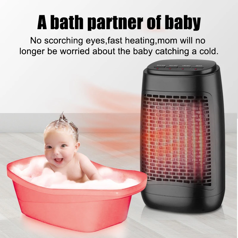 Kenop Pemanas Kartun Kipas Mini Pemanas Desktop Kipas Pemanas Listrik Standar Eropa Standar Amerika Standar Jepang