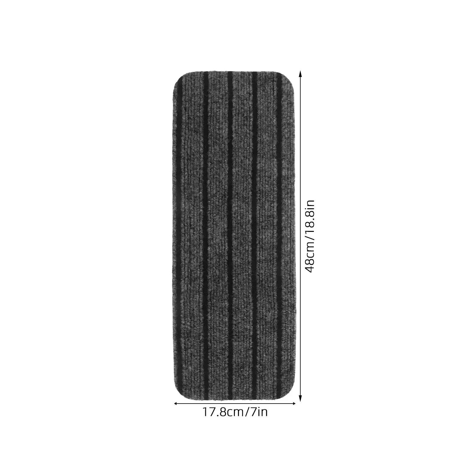 4Pcs Rv Carpet Non-Slip Camper Stair Rug Strong Hook Loop Fastener Travel Trailer Steps Dirt Mud Barrier Outdoor