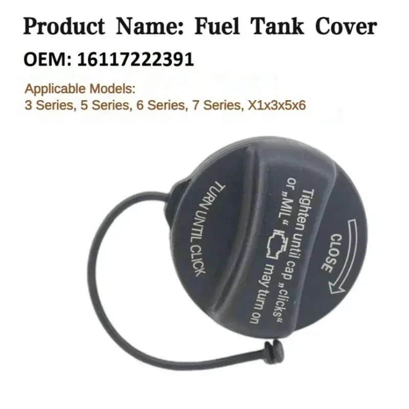 Passend für BMW E-Serie F-Serie E39 E46 E60 E63 E65 E66 E70 E71 E90 F01 F02 F07 Kraftstofftank-Luftdeckel-Baugruppe 16117222391 16117193372 – Detail 2