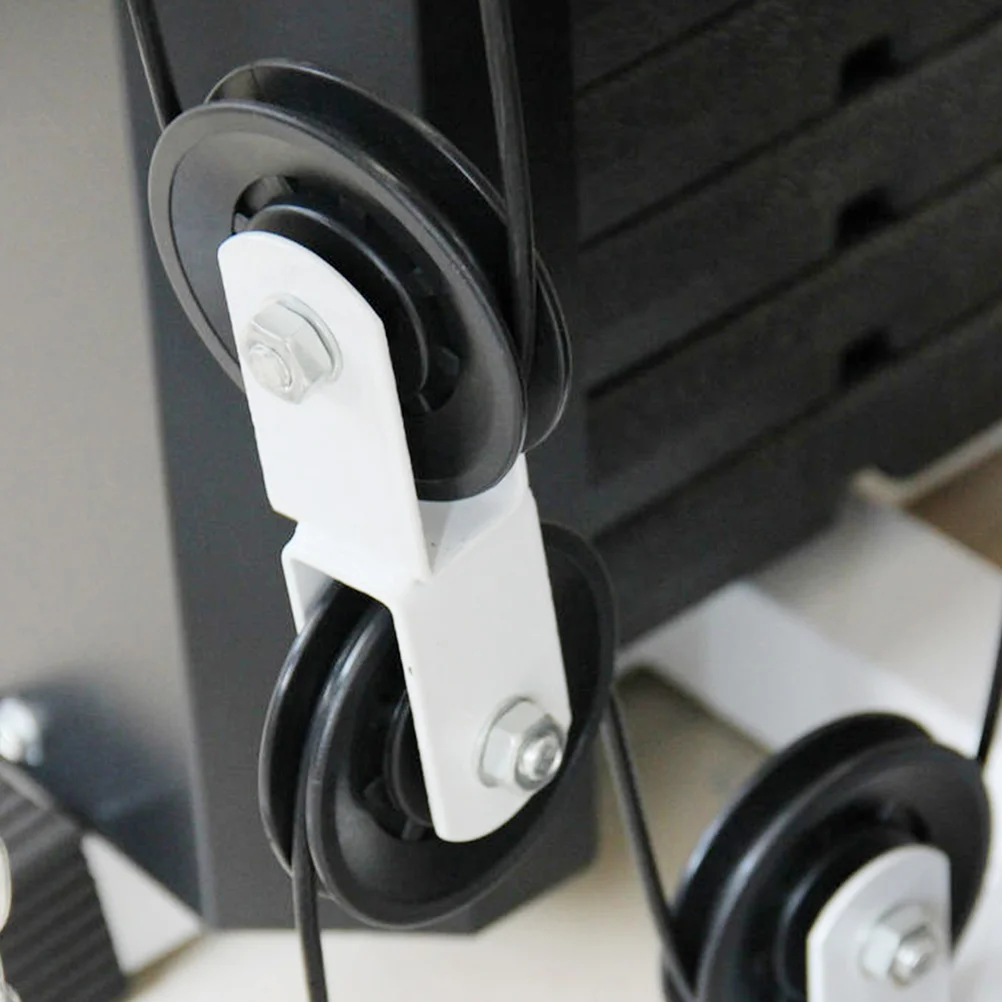 

4 Pcs Cable Pulley Attachments for Gym Appendix Pullyey Fitness Tricep Equipment