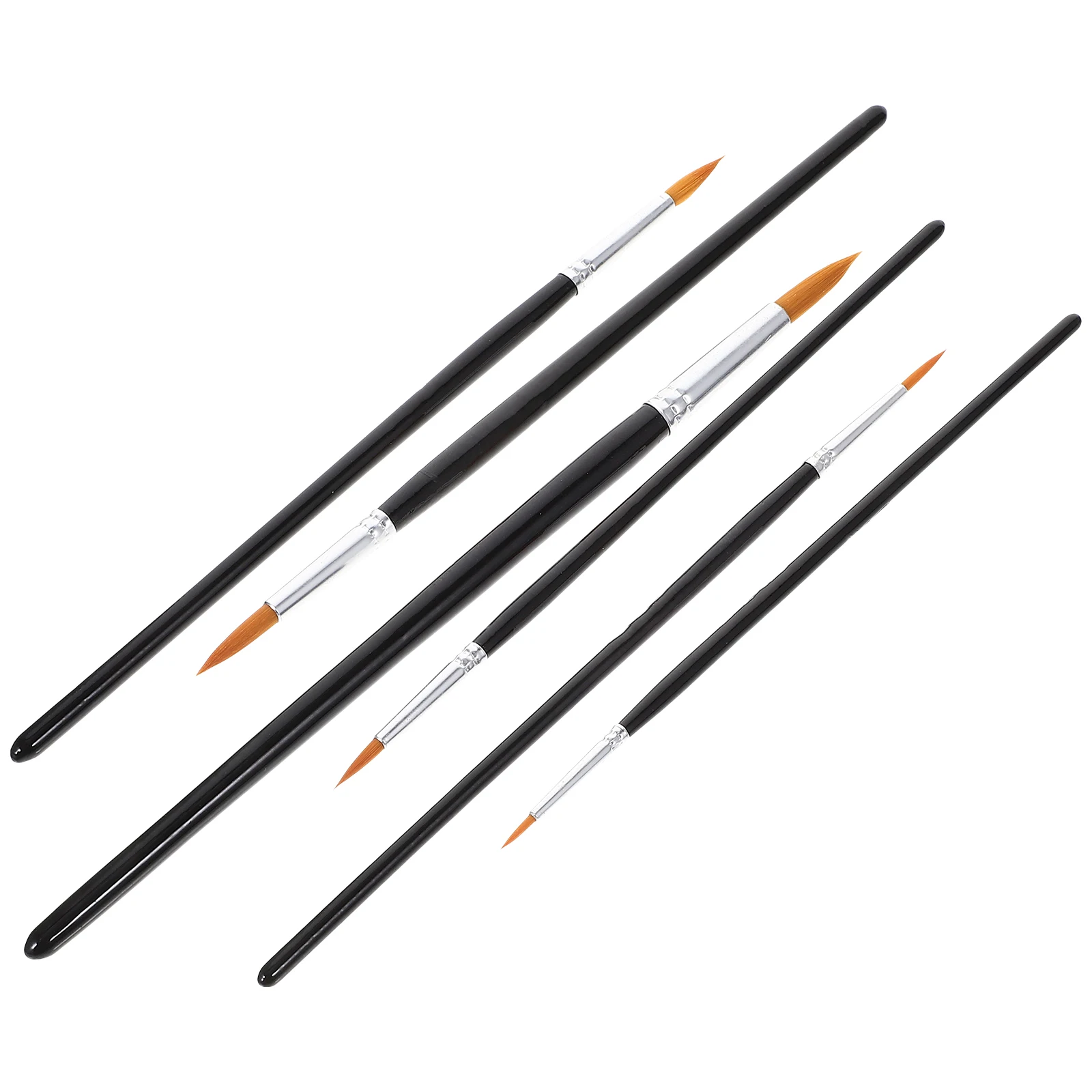 

6pcs Multifunctional Paint Brush Set Nylon Hair Bristle Watercolor Acrylic Gouache Oil Painting Artists Kids Professionals