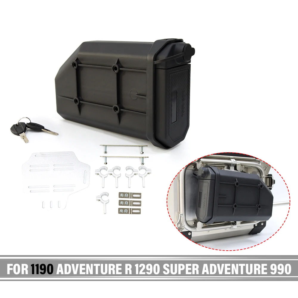 

For 690 1190 Adventure R 1290 Super Adventure 990 950 Adventure Motorcycle Toolbox Tool Box Waterproof Side Decorative Box