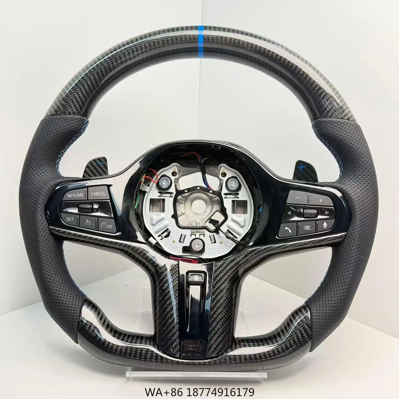 

Customized Carbon Fiber Heating Steering Wheel for G Series G30 G80 M4 G82 M5 F90 M8 X3M X5M X6M F96 G20 G22 G01 G02 M1 M2 M3