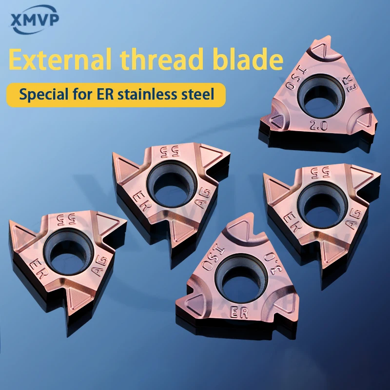 

CNC thread inserts 60 degrees, 1.5 large pitch, imperial 55 degrees, lathe internal and external thread turning inserts