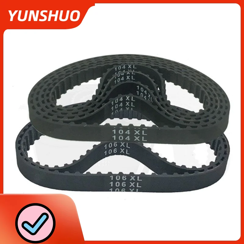 YUNSHUO Rubber Timing Belt XL Pitch Standard 180XL 182XL 184XL 186XL 188XL 8mm 10mm 12mm 15mm 20mm 25mm 30mm 40mm