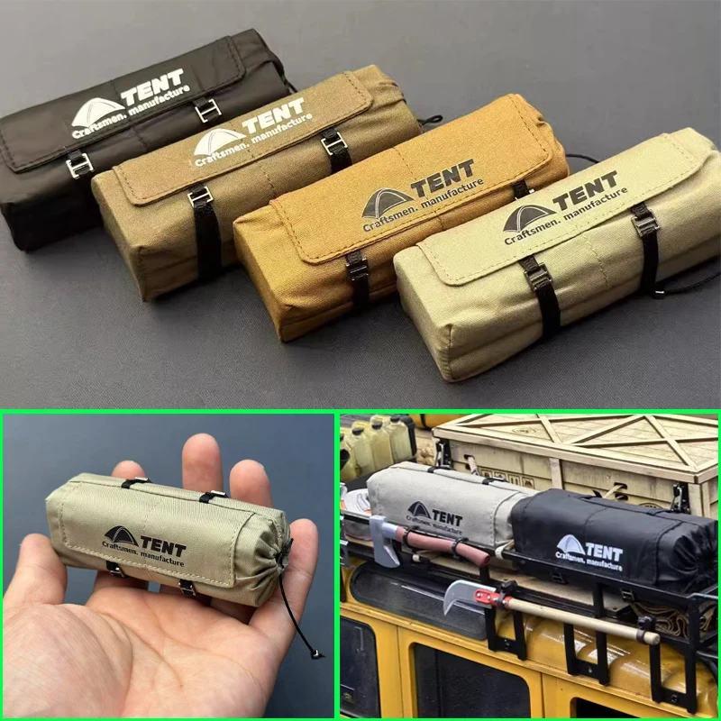 1pcs Simulation Storage Bag for 1/8 1/10 RC Crawler Car Traxxas TRX4 Defender AXIAL SCX10 Accessories