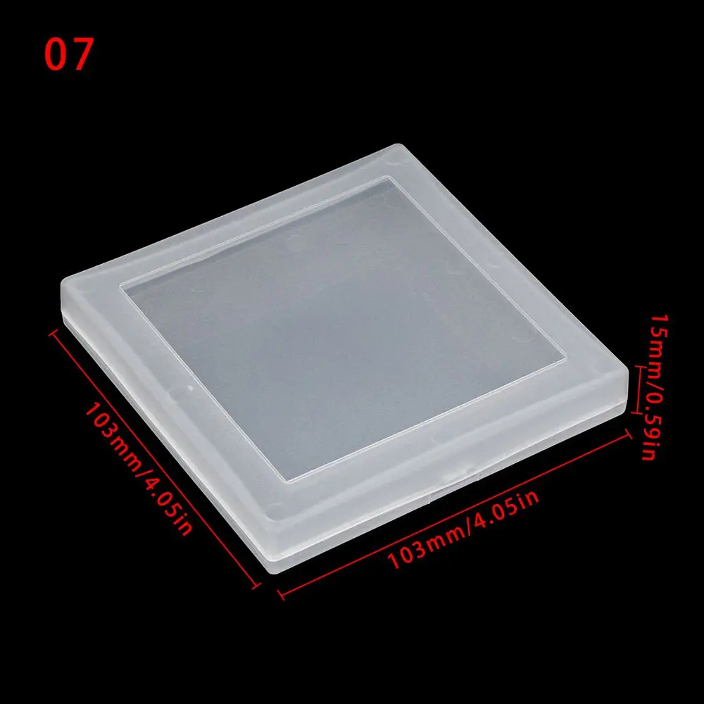 

Square Clear Plastic Home Organization Craft Bead Holder Jewelry Diamond Container Pill Storage Supply Storage Box