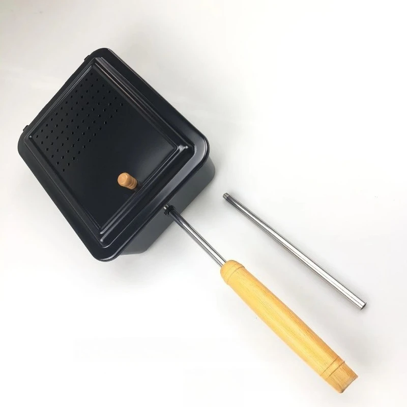 

Popcorn pot, kitchen tool iron pot, household pot.
