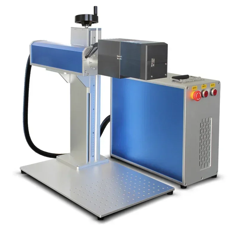 Autofocus Lifting 3D Dynamics Marker 20W La Ser Printing Machine Colored Mopa Steel 50W 30W Screen Fiber La Ser Marking Machine