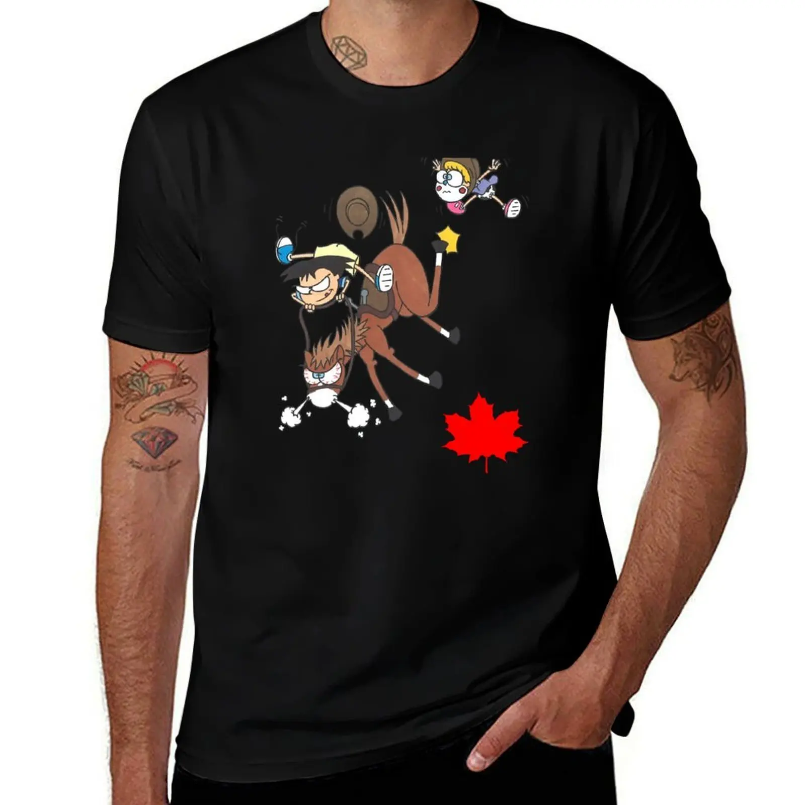 calgary stampede 3 T-Shirt Big Size Loose Fit Tee Shirt T-Shirt
