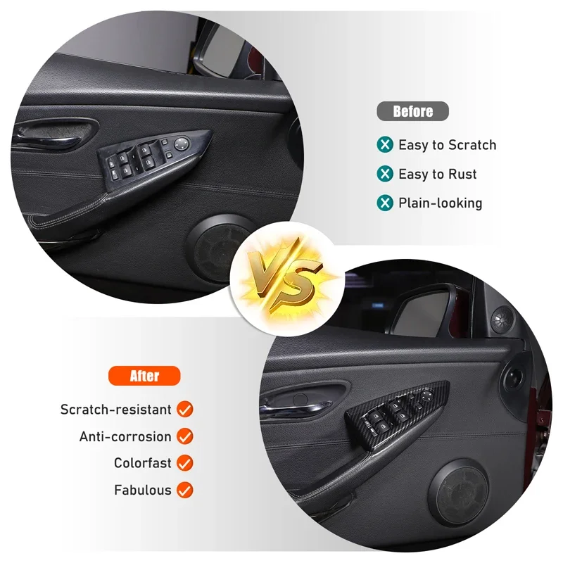 

Для BMW 6 серии E63 E64 630i 650i 2004-2009 кабриолетная версия LHD ABS дверное стекло подъемная кнопка рамка наклейка