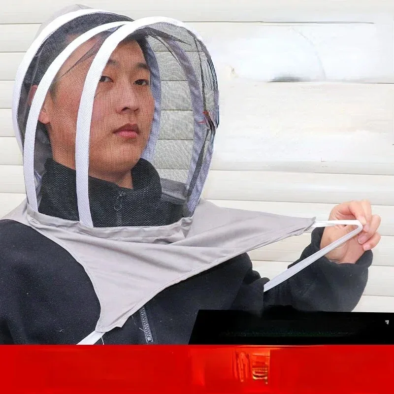 Bee Hat Thickened Anti Bee Face Mask Special High Definition Face Mask Beekeeper Protective Full Set Beekeeper