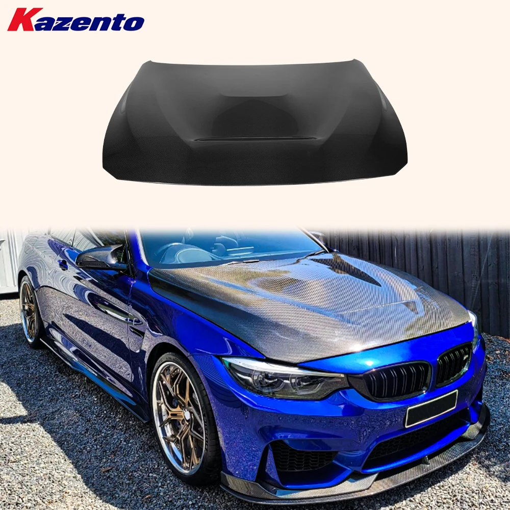

For BMW M3 F80 4D Sedan Saloon 2014-18 GTS Style Vented Carbon Front Bumper Hood