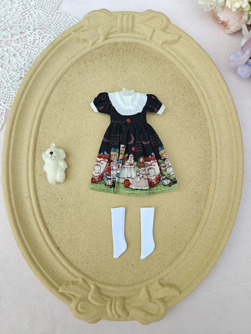 جديد بليث ملابس دمى فستان كاجوال لطيف اليدوية بليث فستان OB22 OB24 AZONE بليث إكسسوارات دمي فستان بليث الملابس