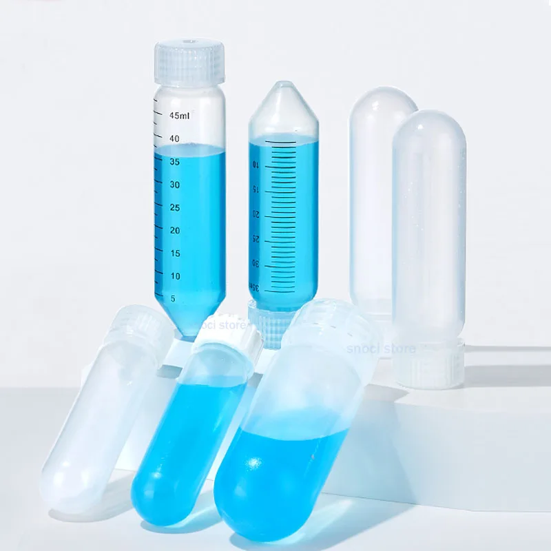 Ultra-high-speed Centrifugal tube 10ml-100ml  Polypropylene Centrifuge Tubes Screw Caps EP Tube Containers Test Tube 5cs/10Pcs