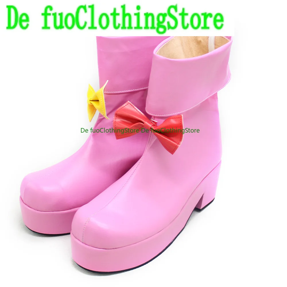 Defuo Toho Project Touhou Project Patchouli Knowledge Cosplay Shoes أحذية لعبة أنيمي الهالوين عيد الميلاد متجر أحذية