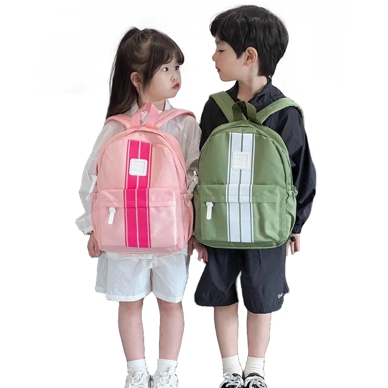 

Kindergarten School Bags for Kids Fashion Outdoor Travel Color Contrast Girls Backpack Toddler Boys Student Schoolbag Mochilas