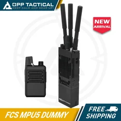 TACTICAL MPU5 Dummy Refined Model Line Version DIY Walkie Talkie V20 V60 PTT Headsets (Available DIY Communication Version)