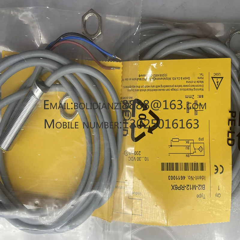 New proximity switch sensor BI2-M12-RP6X-H1141 BI2-M12-RN6X-H1141 One year warranty In stock