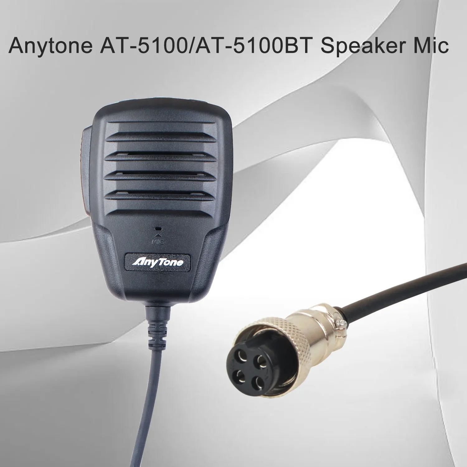 Anytone AT-5100 AT-5100BT 10 Meter Mobile Radio 10M CB Mobile Radio Speaker Mic