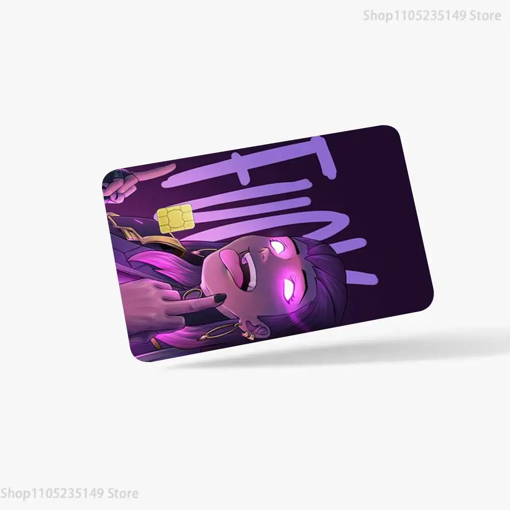 V-Valorant-S Character  Credit Debit Bank Film Skin Sticker Front Cover