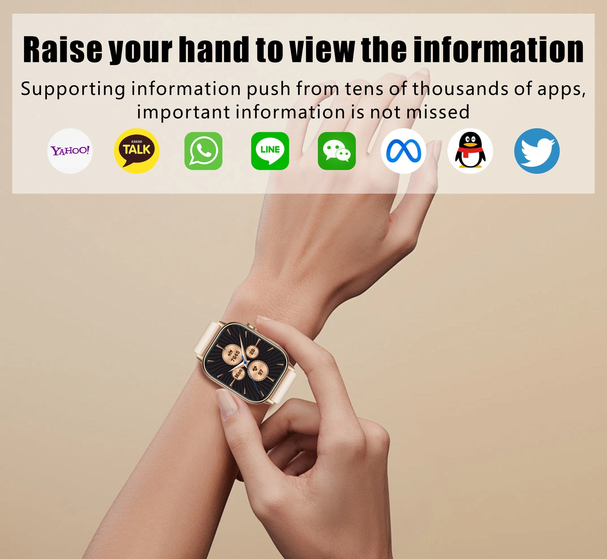 Neue Smartwatch mit integriertem GPS für Sport, Fitness und Pilates, Damenmode, präzise Positionsbestimmung, 5ATM wasserdicht, Bluetooth-Anruf-Armband – Detail 7