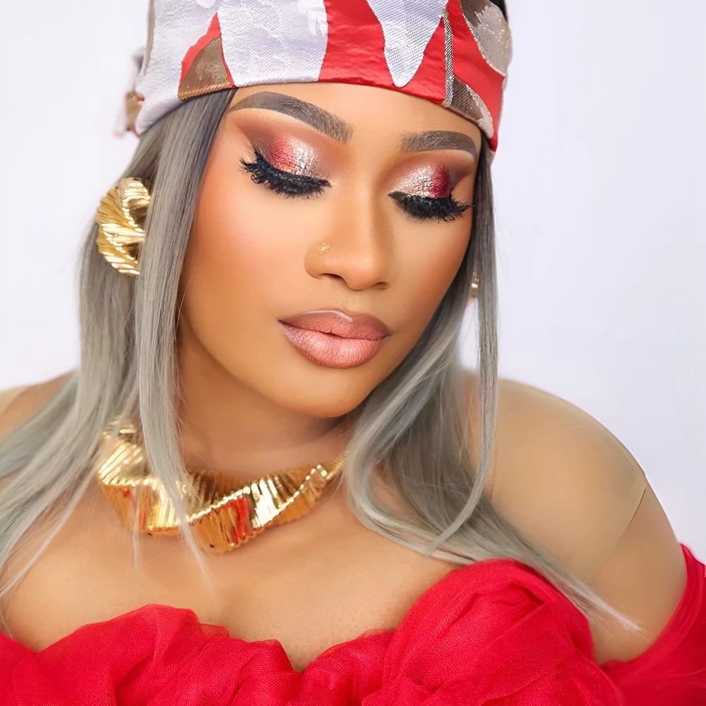 

African Women's Fashion Jewelry Sets Necklaces Earrings Bracelets Rings Stylish Accessory Collection for Ladies