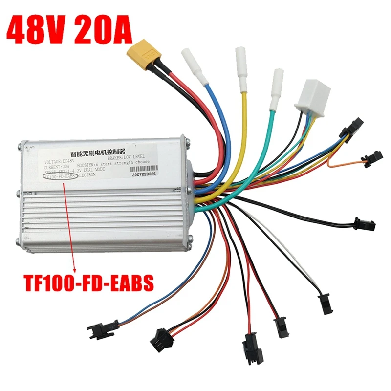 ●48V 20A Electric Scooter Controller Dashboard Kit with TF-100 Display Scooter for Electric Scooter Parts