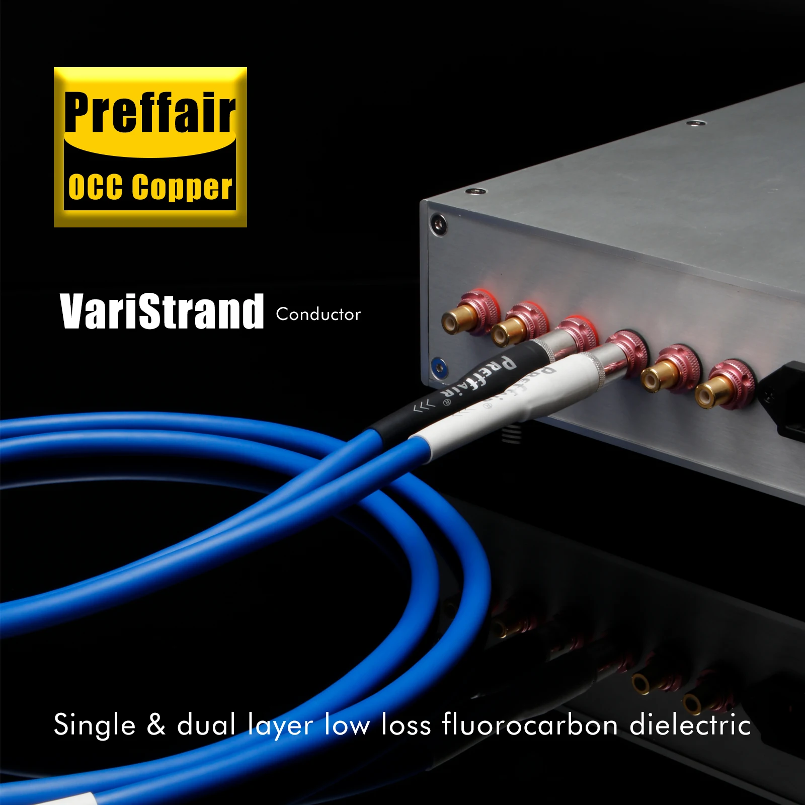Preffair XLR/RCA Balanced Cable 3Pin XLR Plug Interconnect Audio Cable RCA Signal Wires (One Pair)
