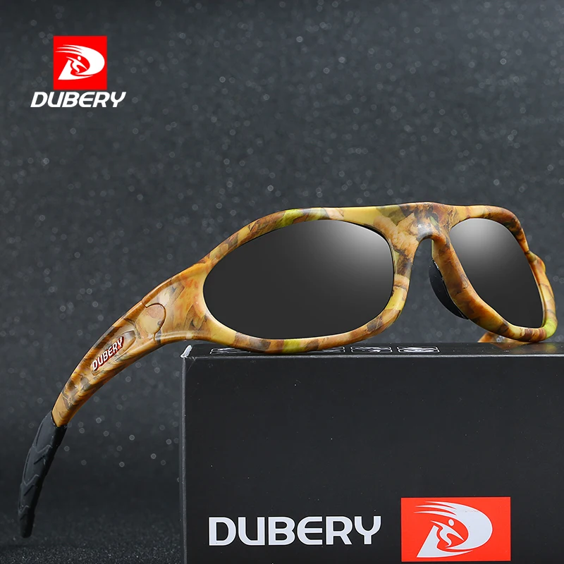 DUBERY Vintage Sunglasses Polarized Men\'s Sun Glasses For Men Driving Black Goggles Oculos Male 10 Colors Model 781