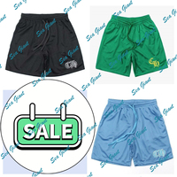 2025 Summer Hot-selling Fashion Crowe Heart Blue Sports Ice Hockey Shorts Breathable Sweat-absorbing Quick-drying Shorts
