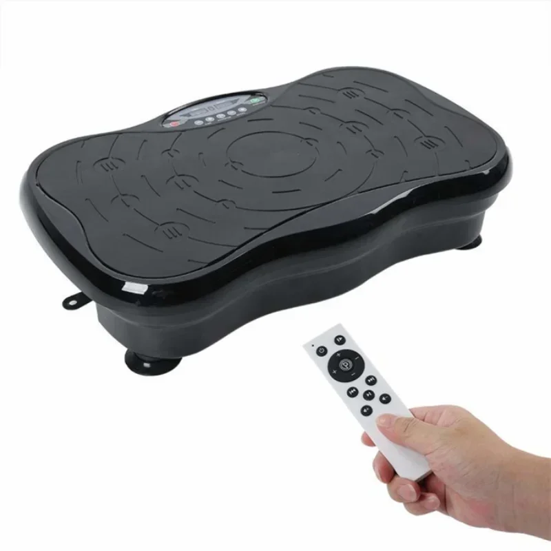 Hot SalesExercise Machine Slim Whole Body Vibration Platform With Rope Remote Control Button 1-999 Level